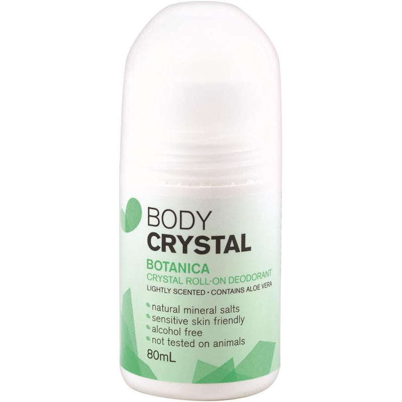 The Body Crystal Crystal Roll On Deodorant Botanica 80ml