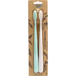 The Natural Family Co. Bio Toothbrush (Twin Pack)