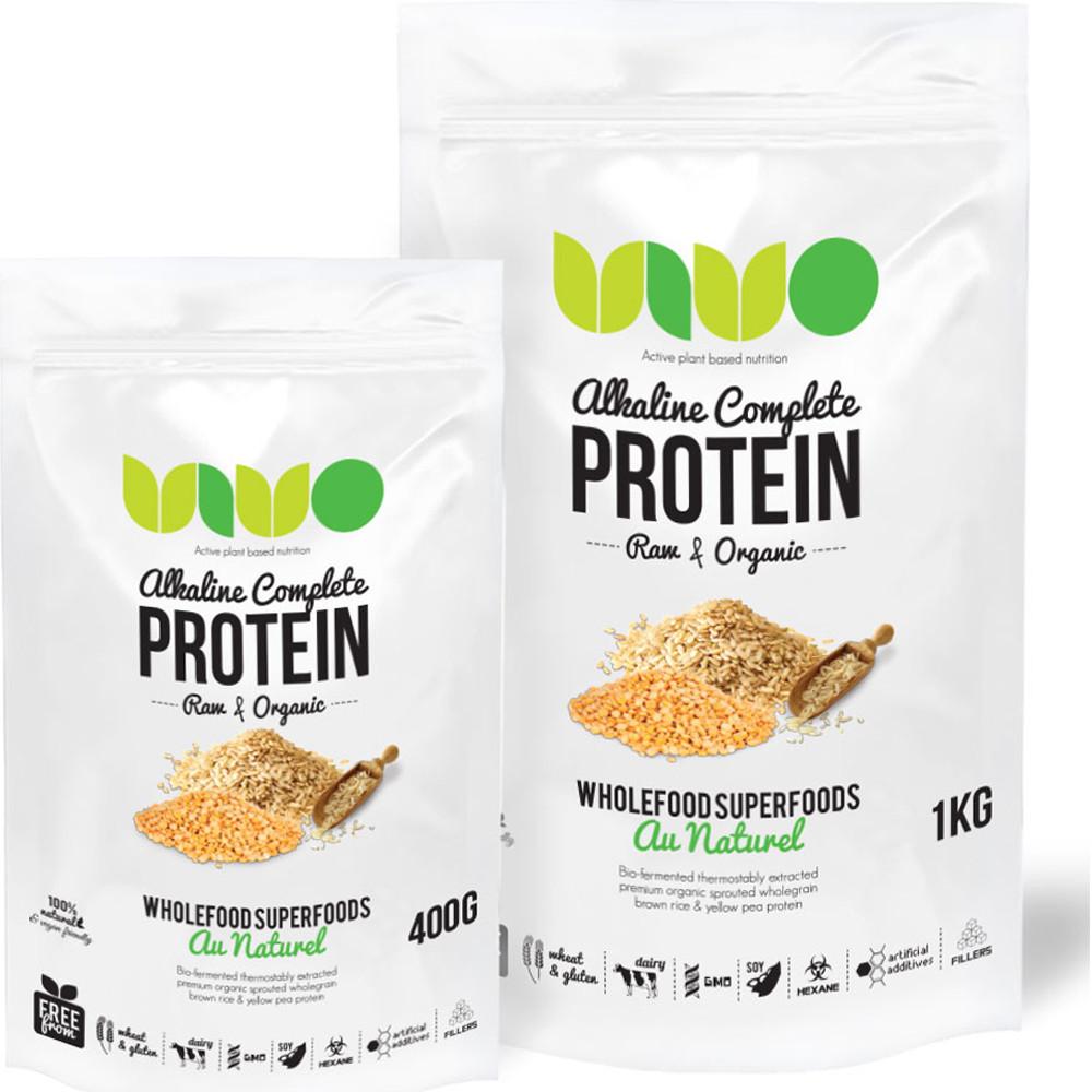 Vivo Organic & Raw Alkaline Complete Protein Au Naturel