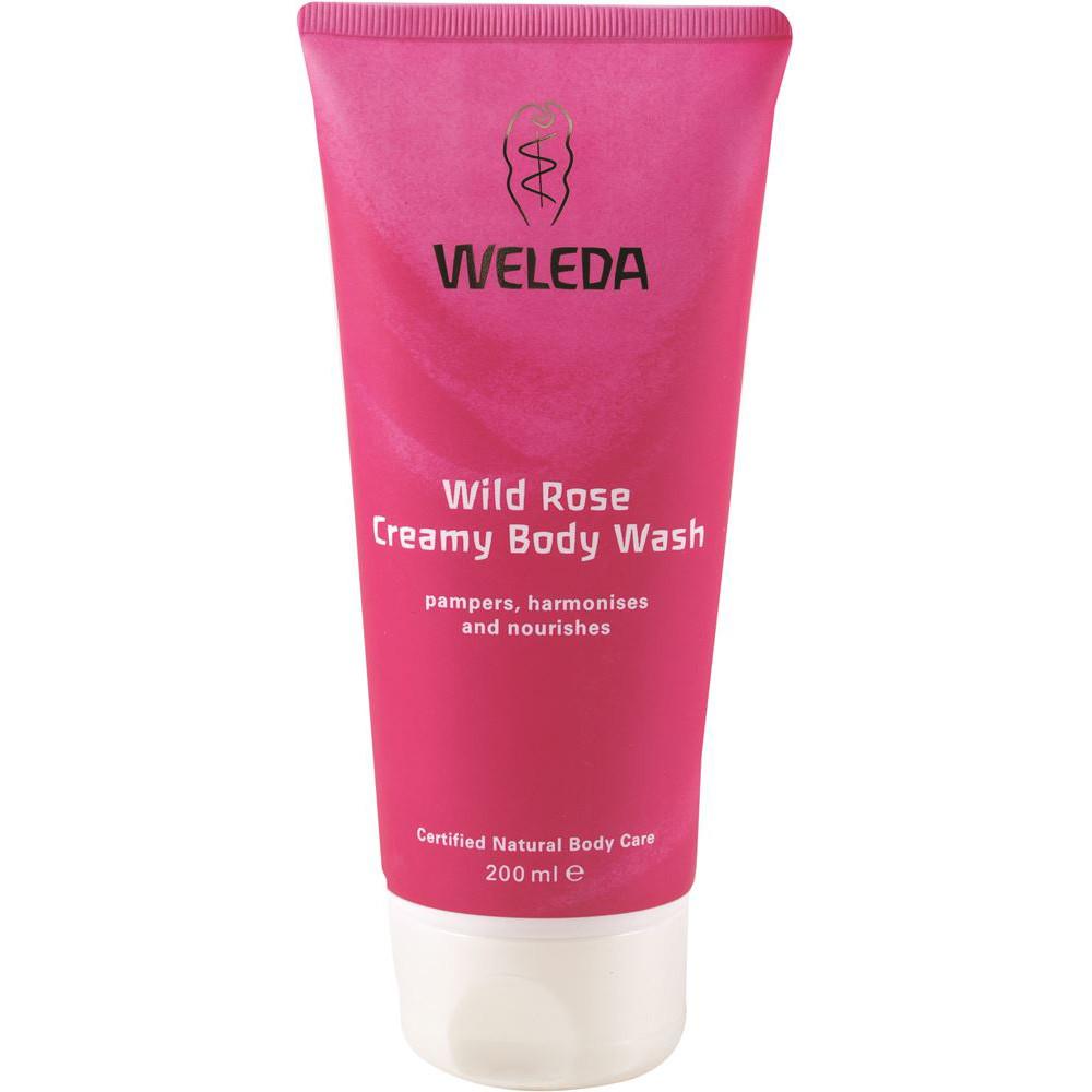 Weleda Wild Rose Creamy Body Wash 200ml